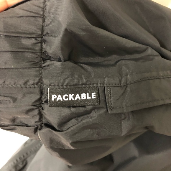 Columbia Omni-Tech Waterproof Breathable Packable Mens Black Lined Sweatpants L - Picture 5 of 16